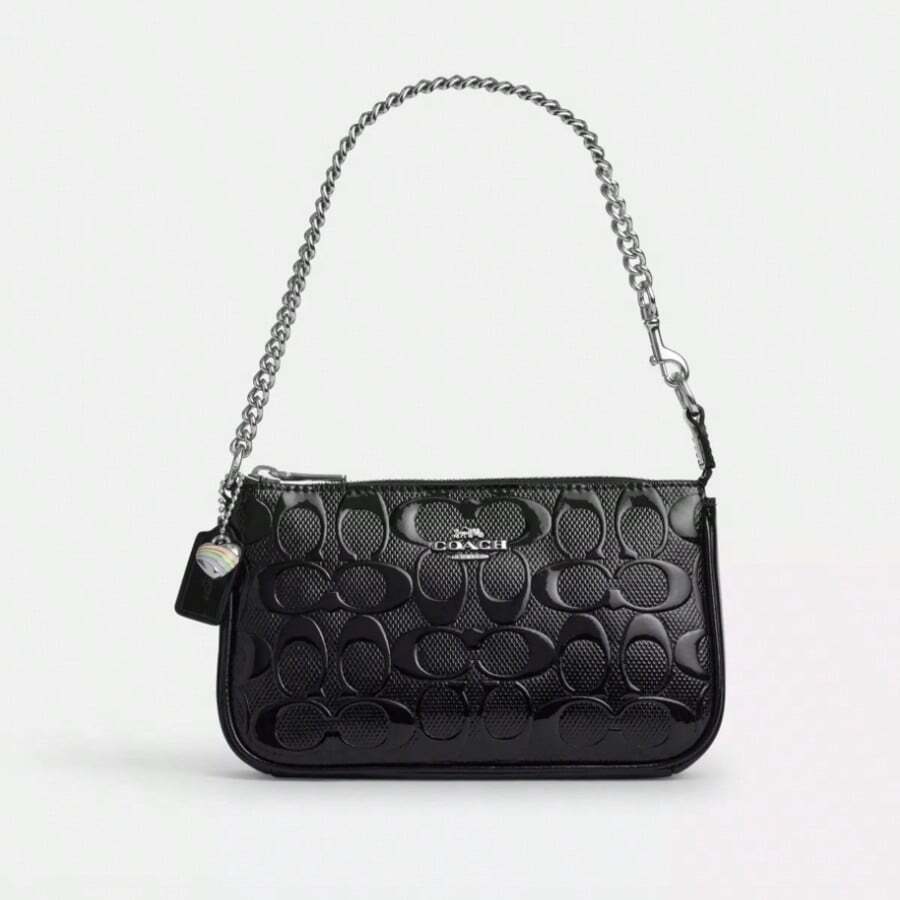 Coach Women's Nolita 19 Bag - Black Patent - View 1