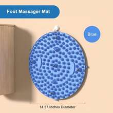 Fingerpressure Board Foot Massage Pad, Health Walk Pressure Pad, Foot Yoga Acupressure Mat, Training Accessories - Blue - 查看 3