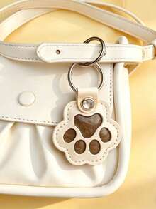 Custom Pet Fur Memorial Keychain, Engraved Pet Fur Holder,Custom Dog/Cat Paw Keyring, Gift For Pet Lovers, Pet LossGift - Multicolor - View 5