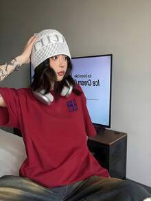 Women T-Shirts - [White] - View 11