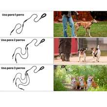 UNA MASCOTA 3-In-1 Adjustable Dog Leash – Durable And Extendable - Hot Pink - View 4