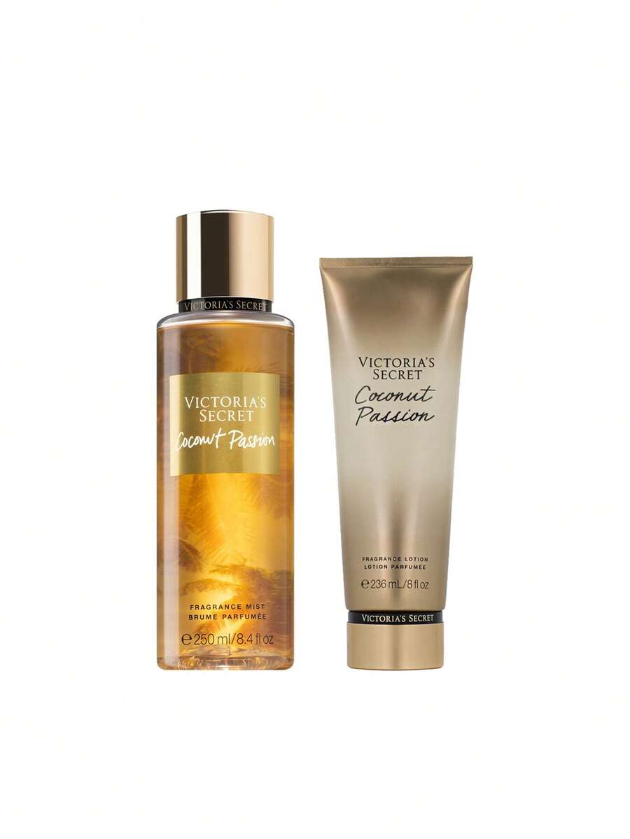 Victoria's Secret [Bundle] Coconut Passion Body Mist 250 Ml + Body Lotion 236 Ml - Coconut Passion - View 1