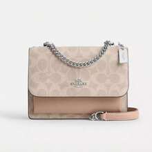 Coach Women's Mini Klare Chain Crossbody Bag - Sand/Taupe - View 8