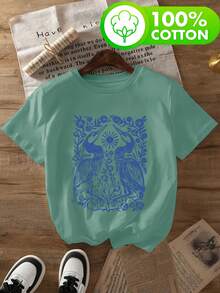 Women T-Shirts - [White] - View 7