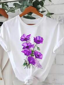 Women T-Shirts - White-2 - View 12