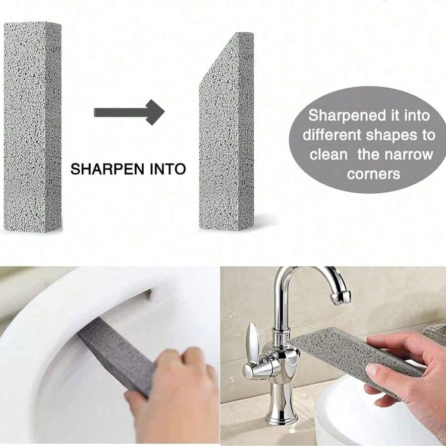 6pcs/3pcs/1pc Powerful Cleaning Set Combination, With Multiple Colors To Distinguish Purposes And Avoid Confusion. It Can Remove Yellowing, Scale, And Water Stains, Suitable For Bathrooms, Kitchens, Sinks, Large Swimming Pools, Toilet Brushes, Etc,