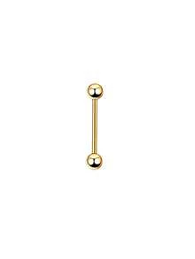 1/4/6件套朋克Y2K风格亚克力球舌环/乳环套装，14G 16MM不锈钢直杆穿刺饰品，男女皆宜，适合夏季海滩、节日、派对、礼物 - 彩色 - 查看 17
