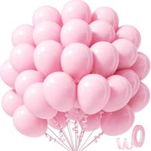 50 piezas de globos de látex metálicos con cintas de 5/10/12 pulgadas, ideales para boda, cumpleaños, graduación, revelación de género, baile de graduación. Incluye 1 cinta extra, Día de vuelta a clases, Día de San Valentín - Multicolor - Ver 77