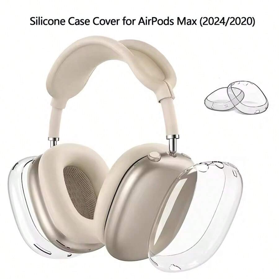 Ốp bảo vệ trong suốt tương thích với Apple Max 2024, phụ kiện TPU mềm chống trầy xước, vỏ bảo vệ siêu bền tương thích với Max 2020 - Trong sáng - Xem 1