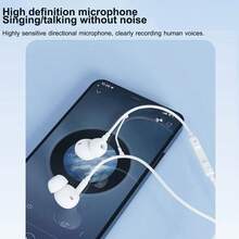 Auriculares con cable Tipo-C, auriculares intrauriculares con cancelación de ruido, sonido estéreo de alta fidelidad, latencia ultra baja, compatibles con 15 Pro Max, S24 Ultra y otros dispositivos Tipo-C/USB-C, adecuados para juegos móviles y multimedia - Ver 5