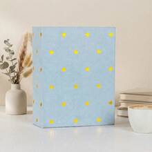 4x6 Photo Album - 100 Pockets Small Mini, Premium Cloth Cover With Gold Foil Heart Design, Portable Wallet Photo Album For Family Wedding Boys Girls - Multicolor - View 16
