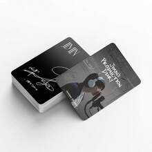 Bộ quà tặng JIMIN Fankit 92 món (60 thiệp + 32 sticker), thiệp LOMO hai mặt, thiệp chúc mừng, bookmark, quà tặng ngày lễ, quà Giáng sinh. - Bộ - Xem 5