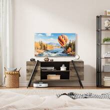 TV Mounts, Stands & Turntables - 1.2m Oak Strips - View 3