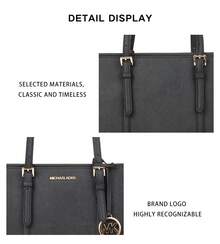 Michael Kors Jet Set Travel 纯色女士单肩包 35S0GTVT1L 黑色 - 黑色35S0GTVT1L BLACK - 查看 10