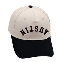 Colorblock Trucker Hat Unisex, Cotton Cap - A25 - Xem 5
