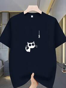 Men T-Shirts - Black - View 6