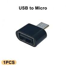 WOWSSYO Bộ chuyển đổi đa chức năng USB/Type-C/Micro (1/2/5 chiếc), bộ chuyển đổi OTG cho điện thoại thông minh, hỗ trợ tất cả các phiên bản hệ điều hành, tương thích với các thiết bị Type-C, vỏ hợp kim nhôm, nhẹ và nhỏ gọn. - Nhiều màu - Xem 21