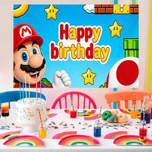 Bright And Cheerful "Happy Birthday" Themed Decoration Background, Very Suitable For Decorating Themed Birthday Parties. - Multicolor - View 6