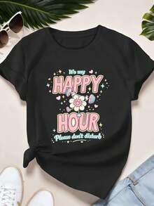 Women T-Shirts - Black - View 2