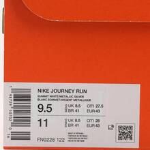 男士耐克JOURNEY RUN低帮跑步鞋 FN0228-122 - 淺灰色 - 查看 7