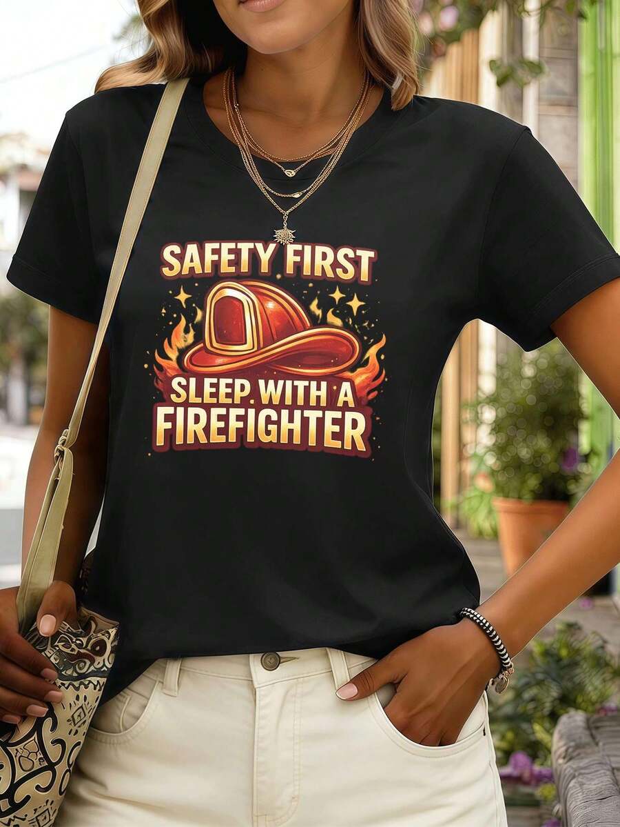 Women T-Shirts - Black - View 1