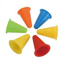 Roller Skating Training Poles, Obstacle Cones, Agility Training Equipment, Footwork Practice Cone Markers - Multicolor - View 3