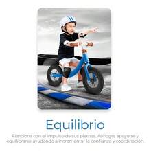 Balance Bike Without Pedals For Children, Green,  And Adjustable For Learning - 藍色的 - 查看 6