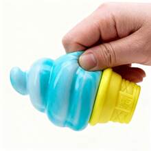 Office Stress Relief Toys - Teenagers' Stress Relief Plushies - 粉紅色雪花冰塊 - 查看 4