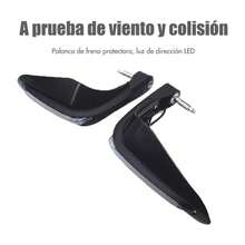 Cubre Puños  Handguars cicleta Con Luz Led Universal - A - Ver 5