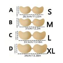 Wedding Dress Bra Straps, Silicone Nipple Covers For Small Bust Lift And Gather, Slip-Resistant Invisible Seamless Bra - Color - View 10