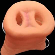 2pcs Pig Nose Mask, Fun Costume Accessory For Masquerade, Lightweight And Comfortable, Suitable For Halloween, Themed Events And Role-Playing, Soft Material - Multicolor - View 3