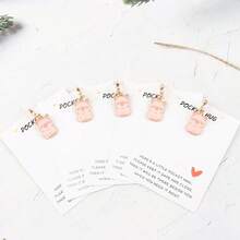 3pcs/5pcs Cute Lucky Pig Keychain Pendant, Inspirational Small Gift For Birthday, Graduation, Mother's Day, Father's Day, Mini Souvenir, Jewelry And Other Accessories Gifts For Mother, Father, Graduation, And Teacher - Multicolor - View 9