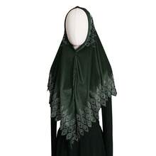 Elegant, Convenient, Breathable Modest Hijab Women's Rhinestone Knit Jersey Instant Hijabs For Abaya - Multicolor - View 17