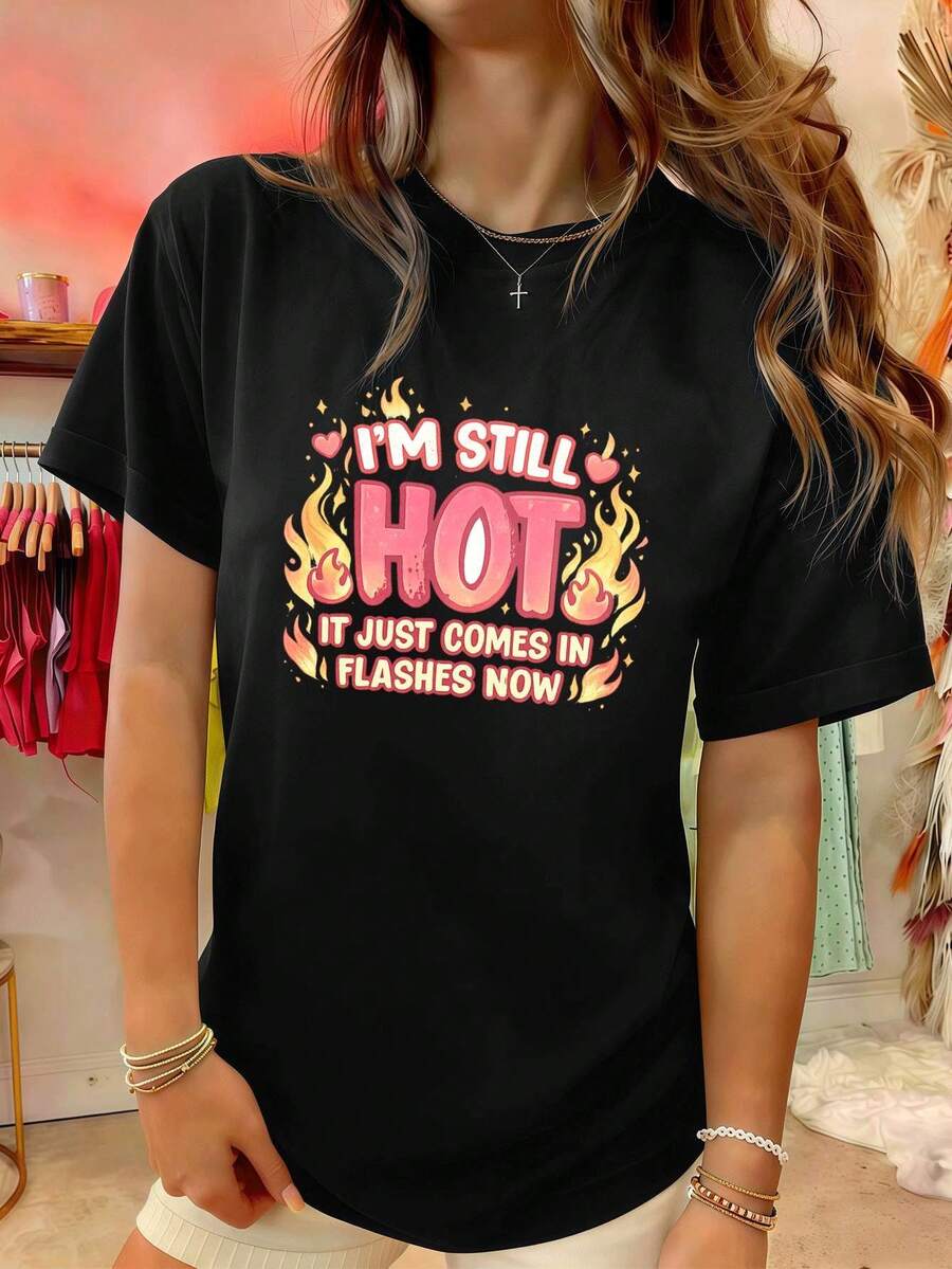 Women T-Shirts - Black - View 1