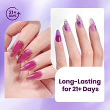 6PCS 15ML Beetles Rubber Base Gel Nail Polish Set, Milky Pink Purple Nude Shades, 5-In-1 Strengthening Builder Base Coat, Flexible Long Lasting Soak Off UV LED Gel, Mother's Day Manicure Gifts For Mom - 6PCS 15ML Milky Pink Purple Nude Gel - 查看 7