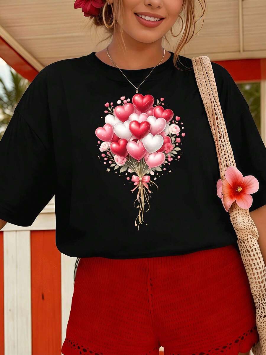 Women T-Shirts - Black - View 1