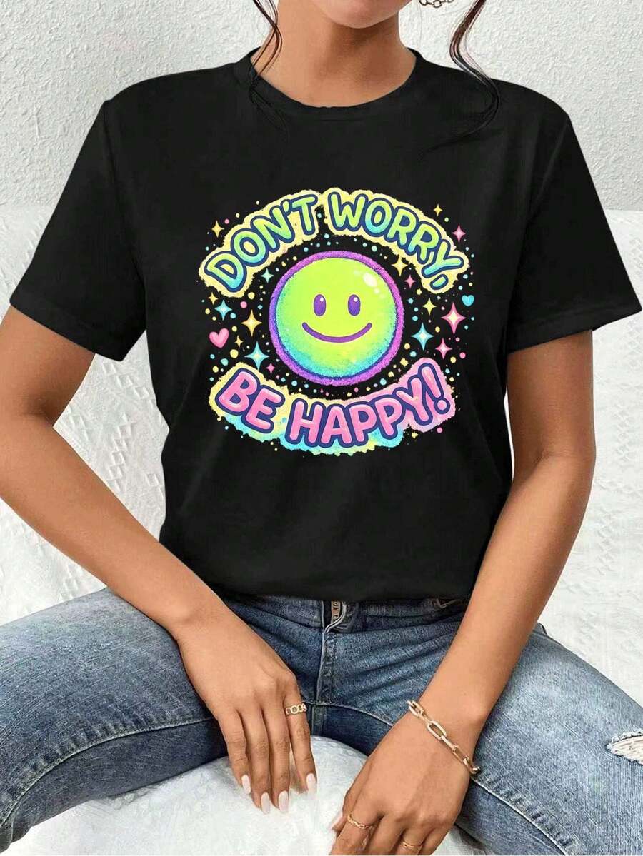 Women T-Shirts - Black - View 1