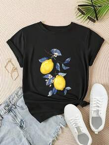 Women T-Shirts - Black - View 12