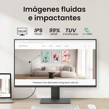 BenQ Monitor GW2491 23.8" 1080p FHD 100Hz IPS  DP Tecnologías para el Cuidado de la Vista Bisel Ultra Delgado Software Eye-Care U - Ver 4