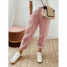 Women Pants - Pink - View 3