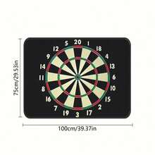 1pc Extra Thick Dart Board Printed Car Trunk Mat, Waterproof Cargo Liner, Dust-Proof And Easy To Clean, Suitable For SUV, Sedan, Truck, Effectively Protects The Trunk - 100cm*75cm - View 3