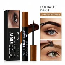 Tear-Off Eyebrow Tint, 3D Effect, Sweat-Proof, Quick Application, Natural Eyebrow Tint - Nhiều màu - Xem 13