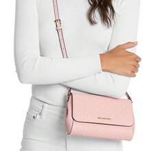 Michael Kors Jet Set Item Printed Women's Shoulder Crossbody Bag 35F3GTTU2B POWDER BLUSH ROSE POUDRE - 粉狀腮紅35F3GTTU2B POWDER BLUSH ROSE POUDRE - 查看 2