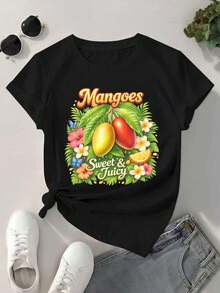 Women T-Shirts - Black - View 2