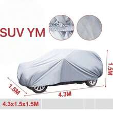 Car Dust Covers - Silver - View 9