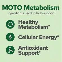 Moto Metabolism Boosting Capsule - Energy, Curb Cravings, Healthy Metabolism - Vegan Capsules, 30 Servings - 60 capsule - 查看 6