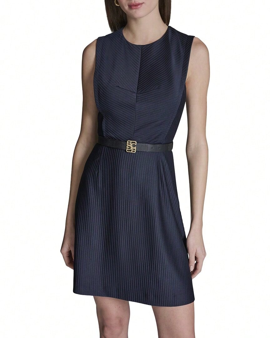 BCBG Fit And Flare Dress - 彩色 - 查看 1