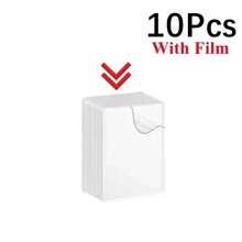 Funda transparente para tarjetas  coreanas, con película protectora, tarjetero transparente, cubierta para tarjetas de juego de fotos de ídolo, 35PT, 1/25/50 Uds. KHJ2 - B-50 piezas (con película) - Ver 2