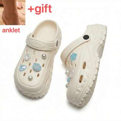 Men/Women Casual Breathable Hollow Slip-On Shoes, Lightweight Flat Sandals For Driving, Outdoor & Indoor Use, Beach & Vacation