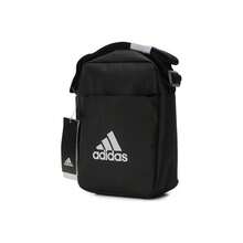 Adidas Classic Versatile Multi-Pocket Adjustable Strap Zipper Closure Polyester Crossbody Shoulder Bag, Unisex, Black ED6877 - ED6877 - View 7